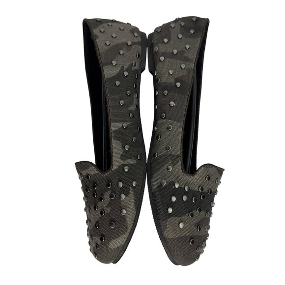 Call It‎ Spring Topolcany Studded Camo Flats Womens Size 7.5 Comfortable Loafers - Picture 8 of 9